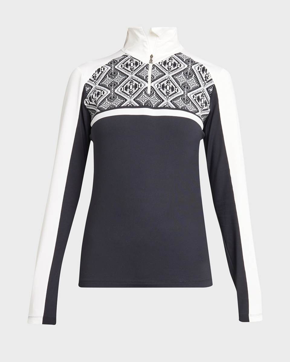 Elvira Quarter-Zip Ski Baselayer Top